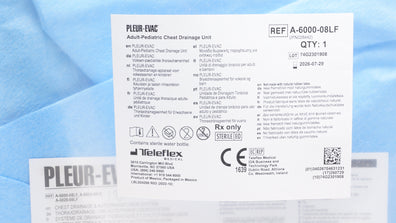 Teleflex A-6000-08LF Pleur-Evac Adult Pediatric Chest Drainage Unit